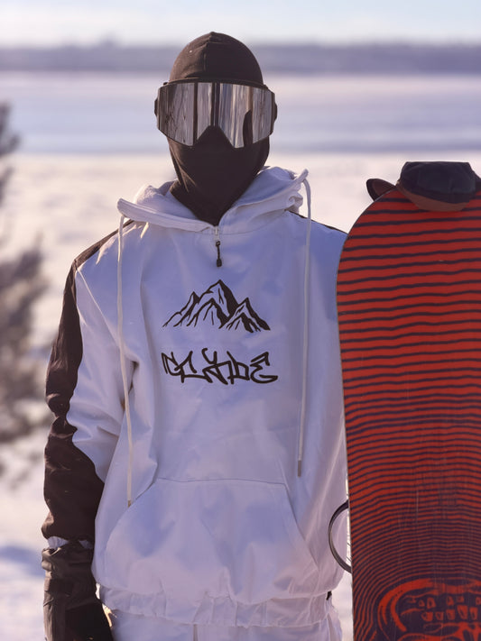 Glyde All-Weather Hoodie White 2.0