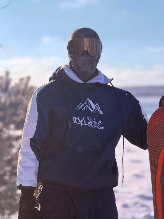 Glyde All-Weather Hoodie Navy Blue 2.0